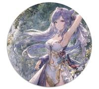 Puzzle 1000 pièces Genshin Impact Keqing en Carton pour Adultes, idéal pour la décoration intérieure, Les Anniversaires, Les fêtes et Les Cadeaux (67,5 x 67,5 cm)