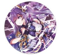 Puzzle 1000 pièces Genshin Impact Keqing, Puzzle Rond 1000 pièces pour Adultes, décoration intérieure, entraînement cérébral et Cadeaux de Noël, 67,5 x 67,5 cm