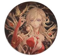 Puzzle 1000 pièces Genshin Impact La Signora pour Adultes, Cadeau de Noël pour Adolescents, réduction du Stress, Cadeau Unique et Cool pour la Famille, 1000 pièces (67,5x67,5cm)