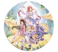 Puzzle 1000 pièces Genshin Impact Nilou, Puzzle Rond 1000 pièces pour Adultes, décoration intérieure, entraînement cérébral et Cadeaux de Noël, 67,5 x 67,5 cm