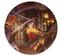 Puzzle 1000 pièces Genshin Impact, Puzzle Rond en Carton, développe la Coordination œil-Main, idéal pour Un Cadeau d'anniversaire, 1000 pièces (67,5x67,5cm)