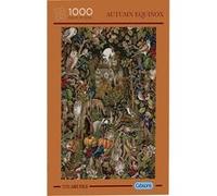 Gibsons Puzzle 1000 pièces Autumn Equinox – The Art File, bordure orange brûlé