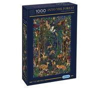 Puzzle 1000 pièces Gibsons Into The Forest Scène forestière illustrée 69 x 48 cm