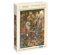 Puzzle 1000 pièces Gibsons The Art File Summer Haze Scène de jardin illustrée et détaillée Multicolore
