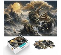 Puzzle 1000 Pièces, Gold Island, Puzzle Cadeau De Noël, 1000pcs (70x50cm) | Pour un loisir sans écran : Puzzle adulte 1000 pièces ; se prête aux longues séances et aux moments de concentration.