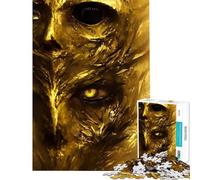 Puzzle 1000 pièces Golden Eye of Hatred pour Un Anniversaire Noël mais Aussi Un Jeu Familial Amusant et Humoristique pour Les 14 Ans et Plus (38x26cm)