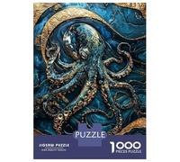 Puzzle 1000 Pièces Golden Secrets of The Deep Art Puzzles pour Adultes - Cadeau d'anniversaire - Jeu Difficile Et Stimulant - Cadeaux 70x50cm/1000pcs
