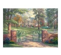 Schmidt Spiele Puzzle 58783 Thomas Kinkade, Graceland 50e Anniversaire, 1000 pièces, Multicolore