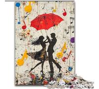 Puzzle 1000 pièces Graffiti Ballet Dancer pour Adultes et Adolescents, Jeux éducatifs, décoration d'intérieur, idéal pour la décoration de Bureau 26x38cm