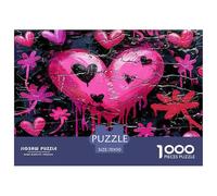 Puzzle 1000 Pièces Graffiti psychédélique Modèles artistiques, Défi Jouet, Adultes 14 Ans Et Plus, Familiale Décoration Murale Cadeau 70x50cm/1000pcs