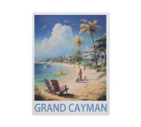 Puzzle 1000 Pièces,Grand Cayman,Papier Puzzles Dagogique Jeu Enfant 1000 Pieces 1000 Piece(38x26cm)-EZ24