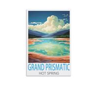 Puzzle 1000 pièces, Grand Puzzle prismatique sur Le thème des Sources thermales, Puzzle Classique pour Adultes et Adolescents (garçons et Filles), 38 x 26 cm