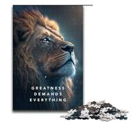 Puzzle 1000 pièces Grandeur Motivation Puzzle pour Adultes Jeu Éducatif en Bois Jouet Défi 75x50cm