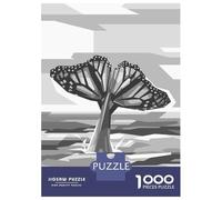 Puzzle 1000 Pièces Gray Whale The Butterfly Casse-tête pour Adultes, Jeu De Réflexion Amusant Et Humoristique, Idéal comme Cadeau pour Toute La Famille 52x38cm/1000pcs