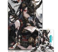 Puzzle 1000 pièces Guerrier Ninja pour Adolescents, Jouet éducatif Anti-Stress, Cadeau pour Amis et Famille (Taille 38x26cm)