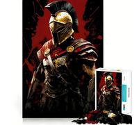 Puzzle 1000 pièces Guerrier Spartiate Jeu de logique pour Adultes Cadeau de qualité supérieure 38x26cm