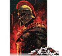 Puzzle 1000 pièces « Guerriers n'abandonnez jamais » pour Puzzles en Bois, Jeu éducatif pour Adultes, 1000 pièces (75 x 50 cm)