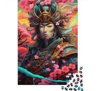 Puzzle 1000 pièces Guerriers Sakura Japonais pour Adultes | Grand Puzzle avec pièces en Bois de qualité supérieure et durables, avec Un Design emboîtable précis (1000 pièces, 75 x 50 cm)