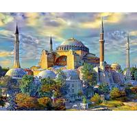 Bluebird Puzzle Hagia Sophia, Istanbul, Turquie – 1000 pièces – Adulte – Fabriqué en France