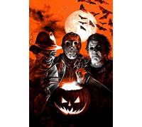 Puzzle 1000 Pièces, Halloween Freddy Krueger Jason Voorhees Michael Myers Film Puzzle Jouet en Bois Divertissement Puzzle Adultes Casse-Tête Jouet en Bois pour Décoration Adulte
