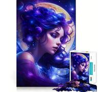 Puzzle 1000 pièces Harmonie Céleste Découpe Exacte Art Logique Jeu de Réflexion Calme Activité d'anniversaire (50x75cm)