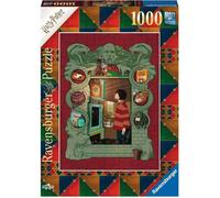 Puzzle 1000 pièces : Harry Potter chez la famille Weasley