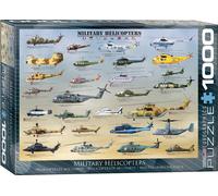 puzzle 1000 pièces Hélicoptères militaires modernes