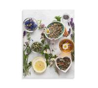 Puzzle 1000 Pieces，Herbes et thé，Enfants Cadeau Puzzle Jeu Intelligent Éducatif Vacances Puzzle Jouet Peintures Bâtiment Puzzle Jouer Tapis（38x26cm）-AP43