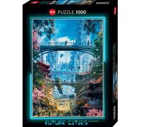 Puzzle 1000 pièces Markets District Futures Cities