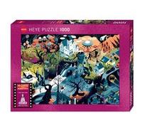 Heye Verlag – Puzzle 1000 pièces – Movie Masters : Tim Burton – Multicolore – HY29882