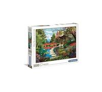 Clementoni Puzzle 39513 – 1000 pièces Jardin japonais avec le Mont Fuji – À partir de 14 ans