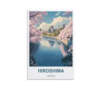 Puzzle 1000 pièces, Hiroshima (Japon), Puzzle en Bois 1000 pièces, Jouet éducatif pour Adultes et Enfants, Jeu de détente Familial, 52 x 38 cm