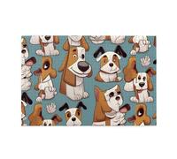 Puzzle 1000 pièces Hytter abstrait Wind Dog Collection Motif éducatif intellectuel en bois Puzzles amusants Jeu anti-stress