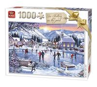 Puzzle 1000 Pièces Ice Skating On The Pond