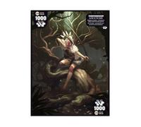 Puzzle 1000 pièces Iello Glow in the Dark Forest Spirit