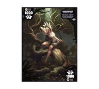 Puzzle 1000 Pièces Iello Glow In The Dark Forest Spirit