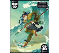 Puzzle 1000 pièces Iello Phosphorescent Glow in the Dark Sea Spirit E