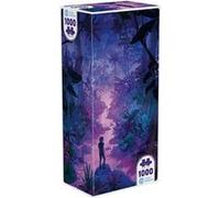 iello Puzzle 1000 pièces Universe Neon Forest 4 – Soft Touch – Illustration Sylvain Sarrailh