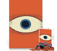 Puzzle 1000 pièces Œil Qui voit Tout pour Adolescents, idéal pour stimuler la mémoire et se détendre, Cadeau de Noël Parfait (38x26cm)