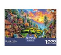 Puzzle 1000 Pièces Île de Bali pour Enfants - Découverte Éducative en Papier Recyclé, Jeu Captivant pour Filles Et Garçons 38x26cm/1000pcs