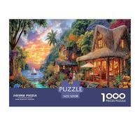 Puzzle 1000 Pièces Île de Bali pour Enfants - Découverte Éducative en Papier Recyclé, Jeu Captivant pour Filles Et Garçons 52x38cm/1000pcs