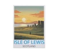 Puzzle 1000 Pieces，Île de Lewis, Écosse，Adultes Enfants en Papier Puzzle Classique Jeu Jouet Puzzles（38x26cm）-L37