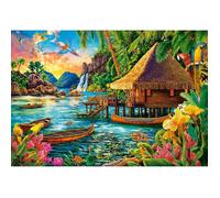 Puzzle 1000 pièces : Ile Tropicale