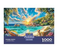 Puzzle 1000 Pièces Îles Seychelles Puzzle Un Jeu Intellectuellement Stimulant Cadeaux pour Adolescents Et Enfants 52x38cm/1000pcs