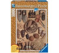 Puzzle 1000 Pièces Imitation Bois : Fétiches Africains