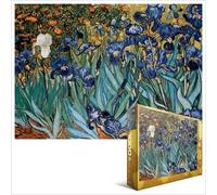 Puzzle 1000 pièces - Irises - Vincent Van Gogh - EUROGRAPHICS - Tableaux et peintures - Adulte