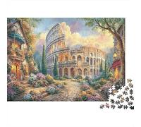 Puzzle 1000 pièces Jardin du Colisée 38x26cm Art Print Décoration Moderne Jeu Relaxant Cadeau Original Idéal pour Les passionnés d’Histoire