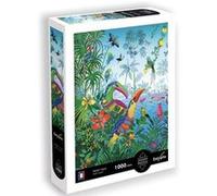 Puzzle 1000 pieces - Jardin tropical - Peggy Nille Bleu G