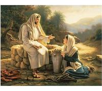 Puzzle 1000 pièces Jésus-Christ, Jouet éducatif pour Adultes, Cadeau Familial, Jeux stimulants, décoration d'intérieur, 50 x 70 cm