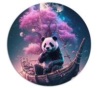 Puzzle 1000 pièces Jeu de Puzzle Rond créatif pour Adultes et Enfants à partir de 12 Ans Puzzles en Carton Excellent Cadeau pour Adultes Taille : 67,5 x 67,5 cm